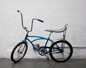 1980 Schwinn Boys Blue Bicycle