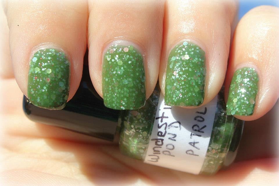 Glitter polish - Pond Patrol