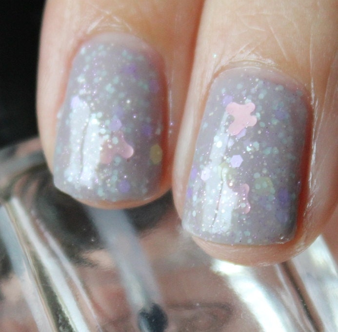 Glitter polish - Sky Dancers (lavender)