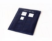 Leather TARDIS iPad Case