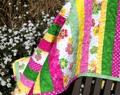 Baby Toddler Girl Spring or Easter Quilt