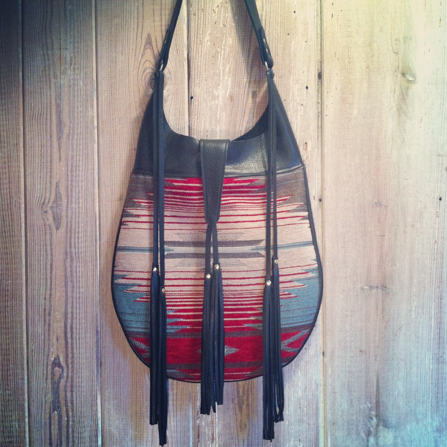 Grey Sky Southwest Tapestry Bag