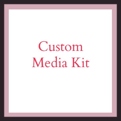 Custom Media Kit for Bloggers