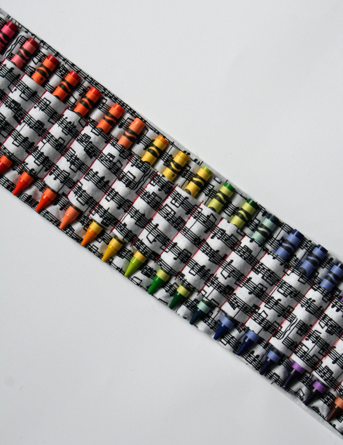 musical notes crayon ammo belt for kids -- limited edition