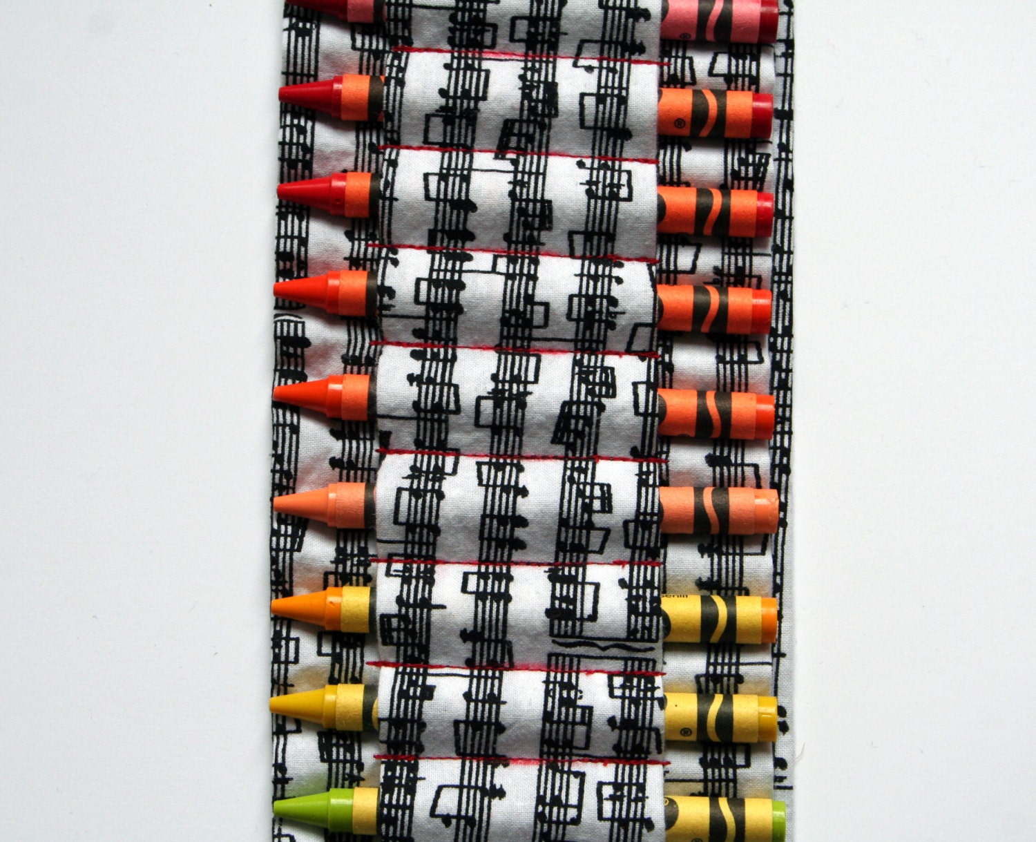 musical notes crayon ammo belt for kids -- limited edition
