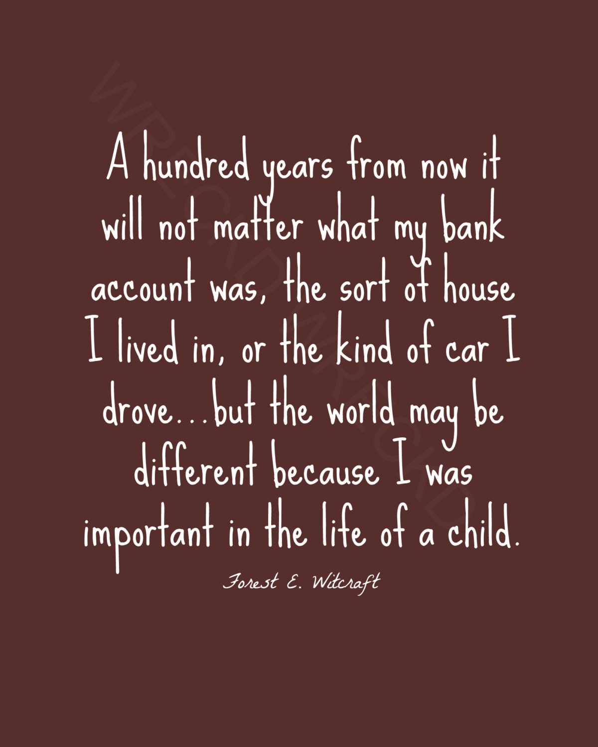 diy printable print your own teacher quote.................LIfe of a Child............DIY jpeg printable