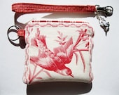Red Bird Coin and Card Purse