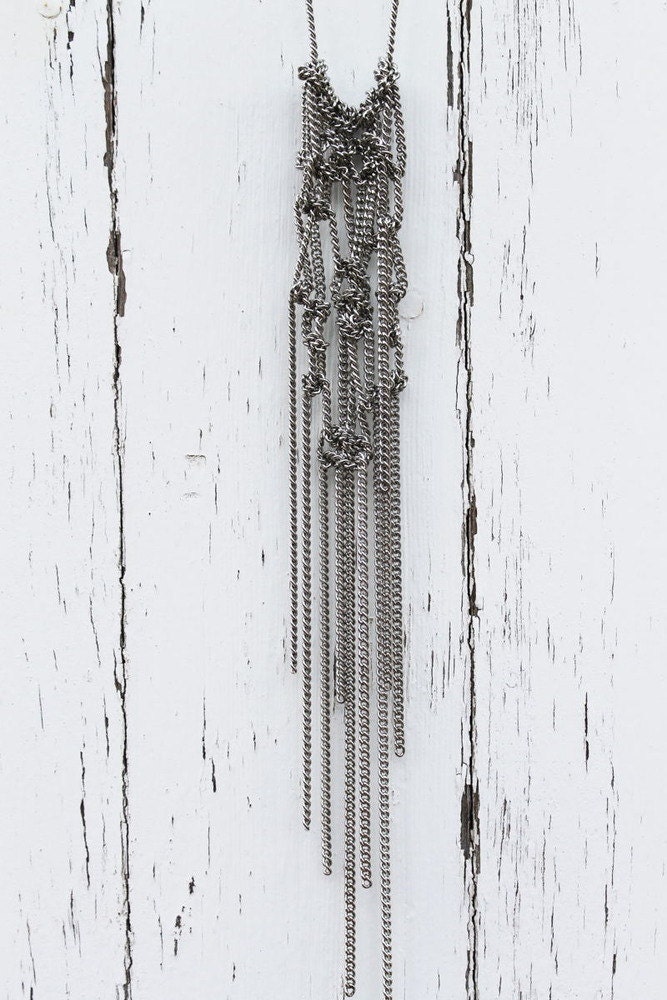 Lunar Sky Macrame Chain