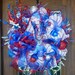Deco Mesh STARS and STRIPES PATRIOTIC Wreath