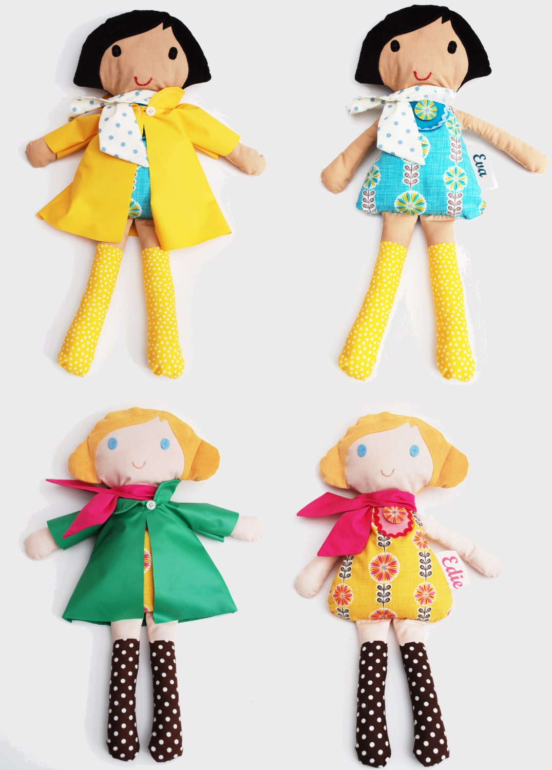 Doll - fashion fabric plush doll personalised