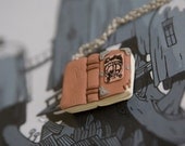 Adventure Time Enchiridion (heros handbook) Necklace