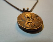 Lucky Anniversary Penny Necklace - Customize with a Penny from your specific year