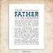 The Lord's Prayer. Matthew 6:9-13. DIY. PDF. 8x10 Printable Scripture Poster. Bible Verse.