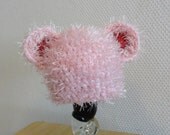 Newborn baby Photo Prop - Teddy Bear Hat -  Baby Hat Baby Bear Hat Soft Textured Teddy Bear - baby hat - animal hat-   Ready for shipping