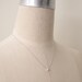Delicate Silver Chain With Beadelle Silver Plated Squaredelle Crystal (4mm) Bracelet