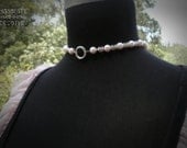 Baby Pink and Pearl Luxury Collar - Absolute Devotion