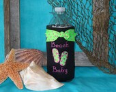 Bottle Koozie - "Beach Baby"