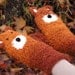FOX MITTENS / GLOVES (Chunky) - Free Shipping Worldwide