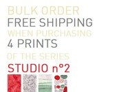 save money, bulk order, fine art print, 4 prints, free shipping, affordable gift, for friends, for her, for kids, home decor