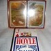 Vintage Playing Cards SEALED Double Decks Hallmark and Jumbo Hoyle Playing Cards ONly 8 USD