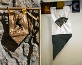 House Stark, Targaryen, Baratheon, Greyjoy, Lannister, Martell, Tyrell, Bolton, Mormont etc... sigil LITTLE Banner Game of Thrones