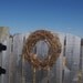 Barbed Wire Grapevine Wreath - Rusty Patina Farmhouse Country Decor Rustic Industrial, Rustic Garden
