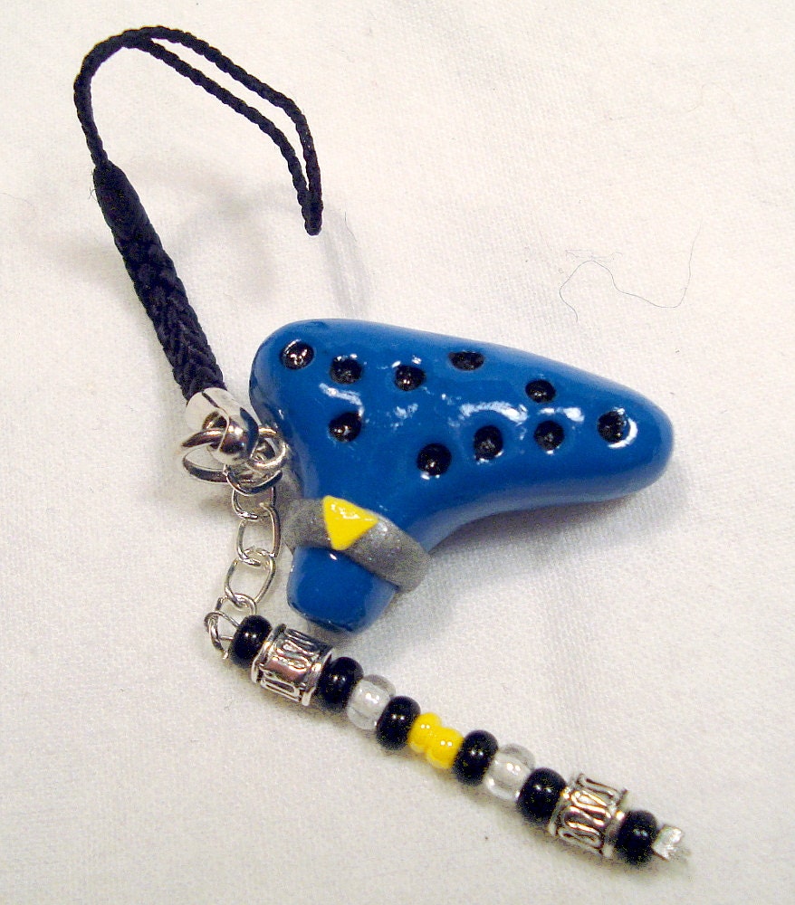 Ocarina Charm Legend of Zelda Cellphone Charm OC001