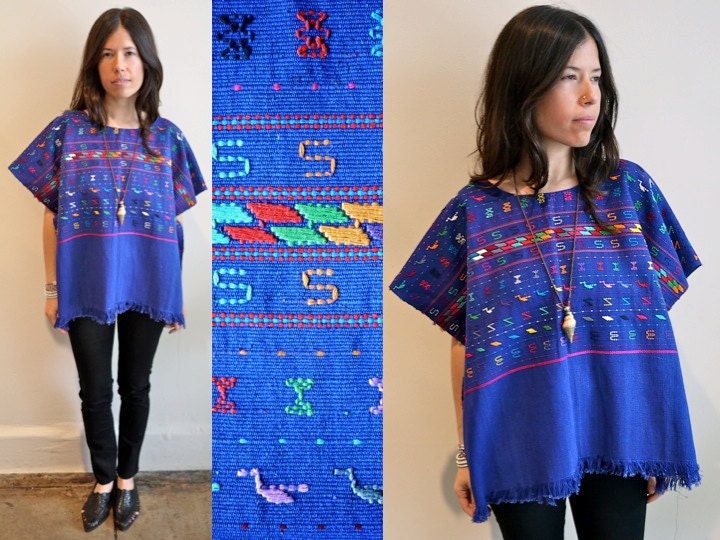 Guatemalan Handwoven Cotton Huipil