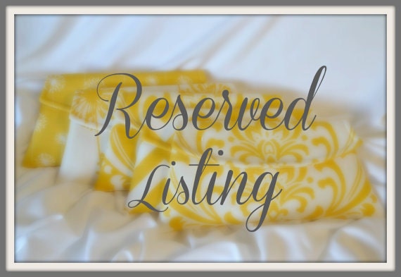 Reserved Listing for Lauren