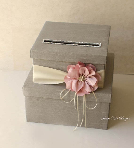 Wedding Card Box Wedding Money Box Gift Card Box - Custom Made