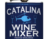 Step Brothers Catalina Wine Mixer Liquor Drinking Flask Gift 6oz. Prestige Worldwide POW