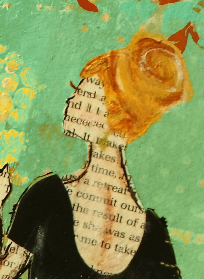 Inspirational artwork for Women Take Me Away by Janelle Nichol Sixties style