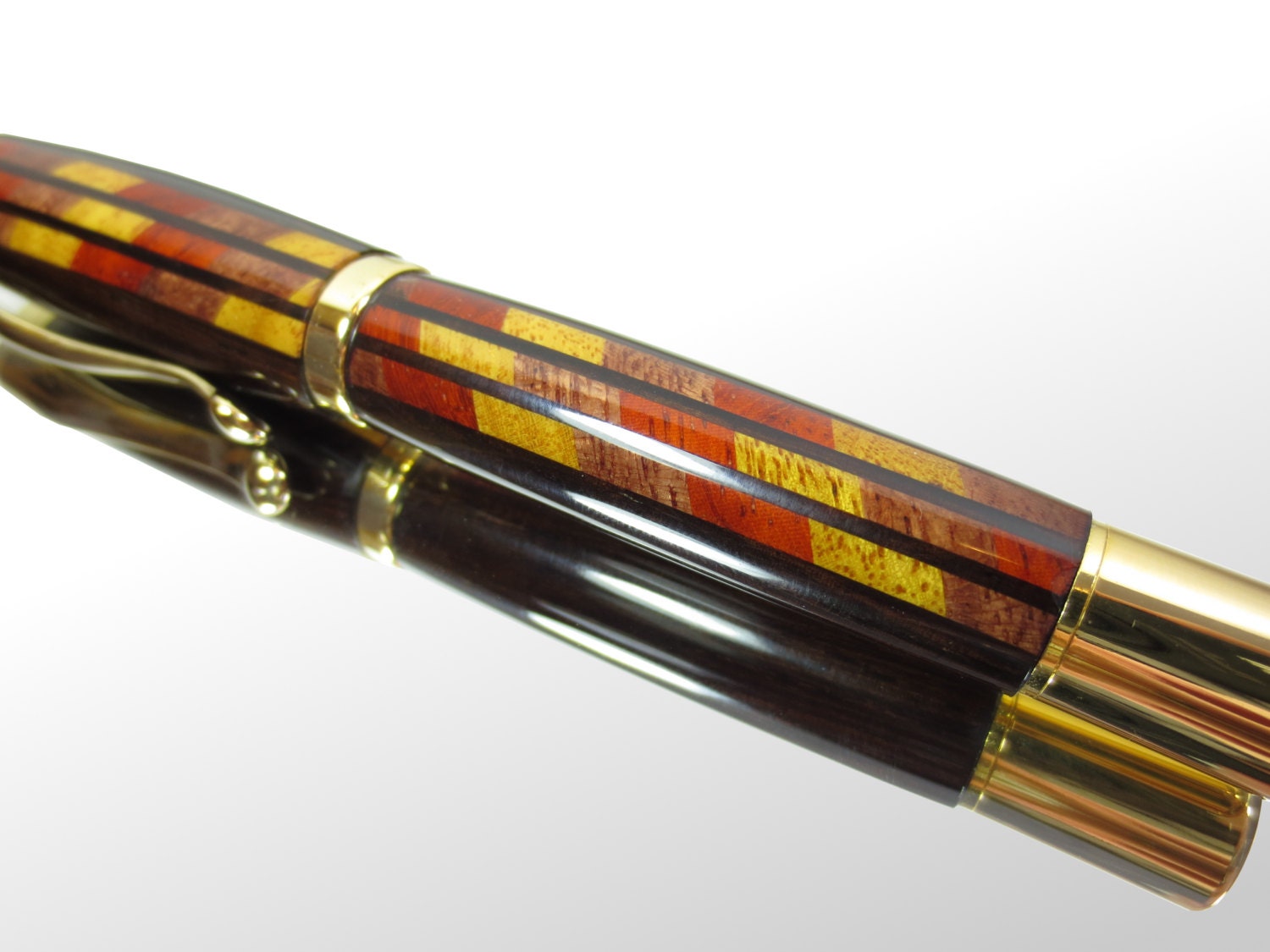 Art Deco Fountain Pen - Best High End Writing Instrument - With Gift Box