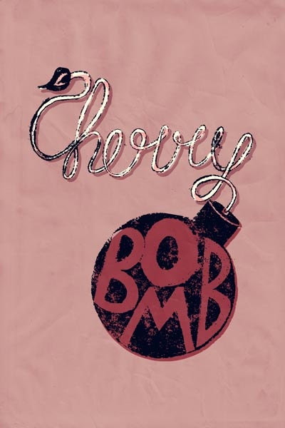 Cherry Bomb by The Runaways - 4x6 inch Matte Photographic Lyrical Print