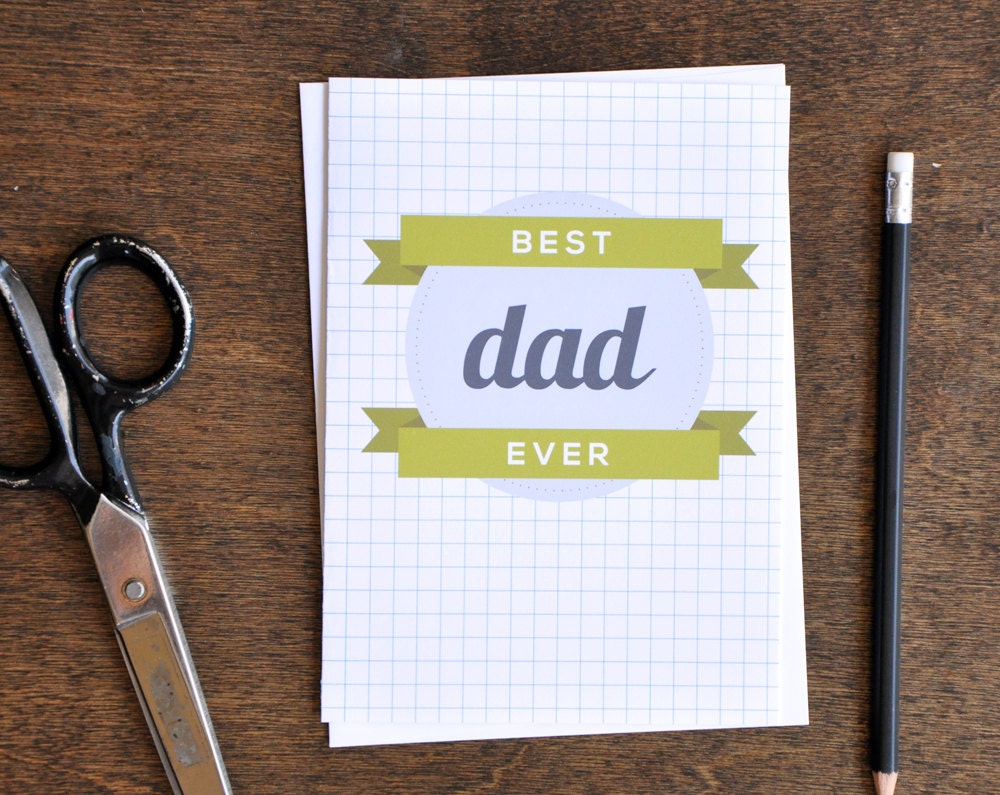 Best Dad Ever Father's Day Card