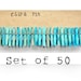 Mini Clothespins - Washed Teal - 50 Small