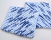 Crochet Pot Holders Potholder Hot Pads Kitchen Pair