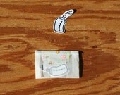 Baby Bottle Stickers // Baby Shower, New Baby, New Parent, Scrap Book