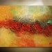 Original Modern Abstract Large Heavy Textured Art Painting.Multicolored.Art Deco.Ready to Hang... 36"  - by Nata S.