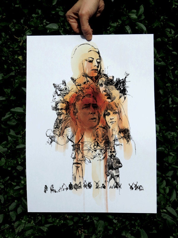 The Landlord's Daughter, 2012 - A3 Art Print