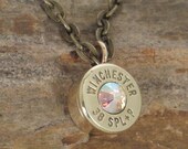 Winchester 38 SPL Necklace -  AB crystal