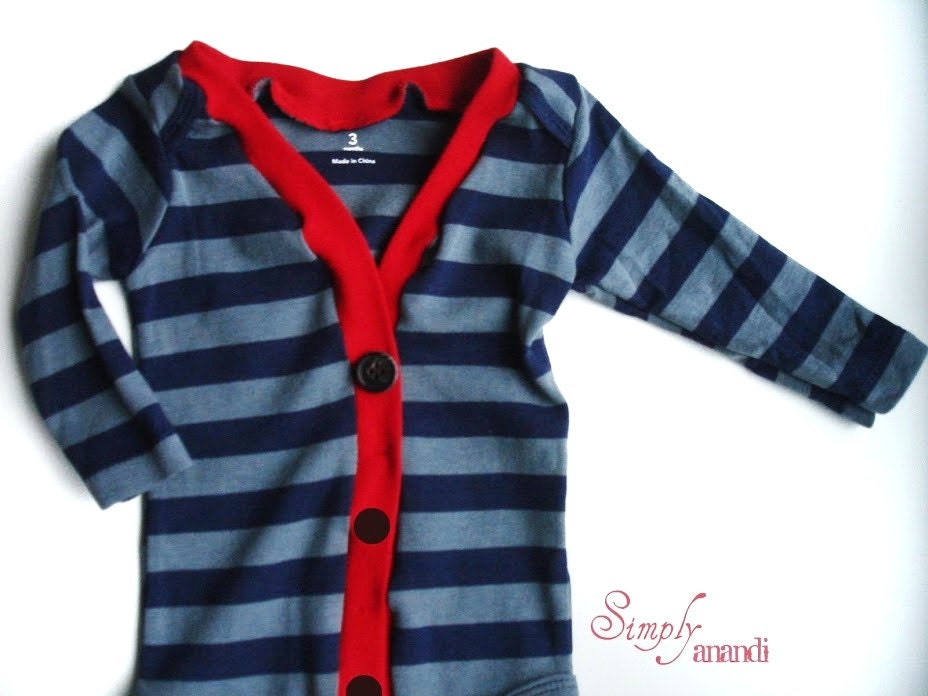 Baby Boy Cardigan Onesie--Baby cardigan--Grey and Navy--Easter baby boy--Spring Baby Boy--Photo Prop