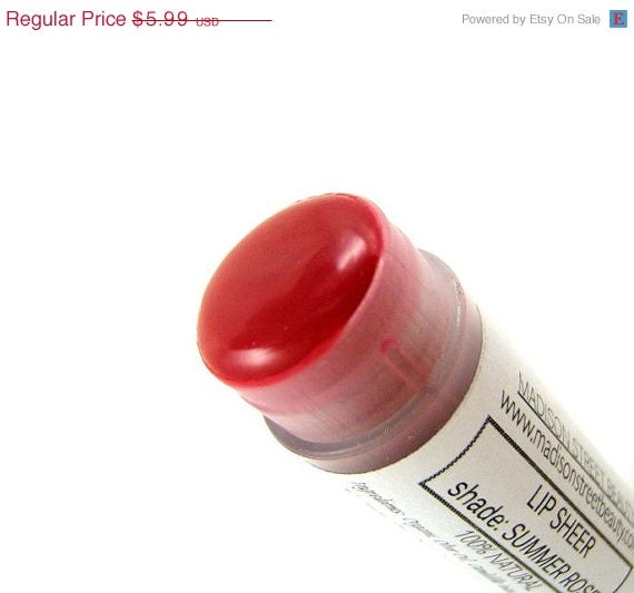 60% OFF SUMMER SALE Lip Sheer - Summer Rose Lip Sheer - All Natural Lip Sheer - Limited Edition Color