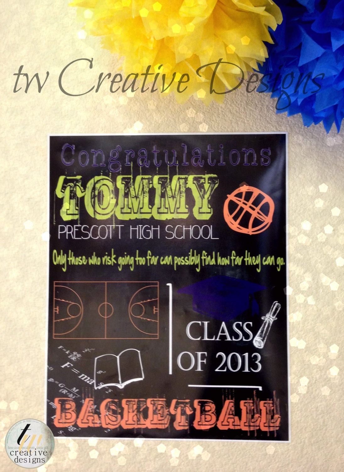 Chalkboard Favorites and Accomplishments Signs, LARGE sizes custom designs