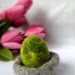 Easter Egg Ornament/ Easter toy/ Felted wool egg /eco friendly gift / handmade felt decoration in pastel colours