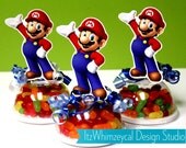 Mario Brother Inspired Candy-Cupcake Favor Containers Il_170x135