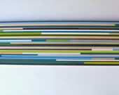 Modern Abstract Wood Art - King Headboard