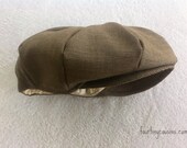 0-3 month - Baby newsboy hat - Baby boy photo prop - Infant newsboy hat - Hat - Baby Boy - Tweed - Baby boy - newborn prop