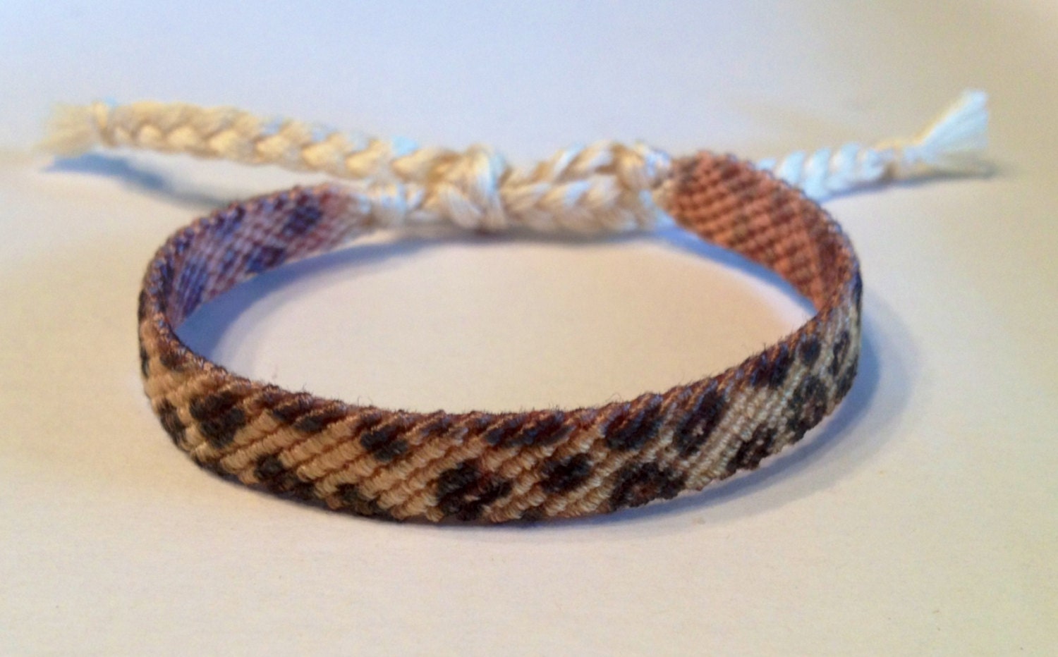Leopard Print Iron-On - Double Sided - Friendship Bracelet