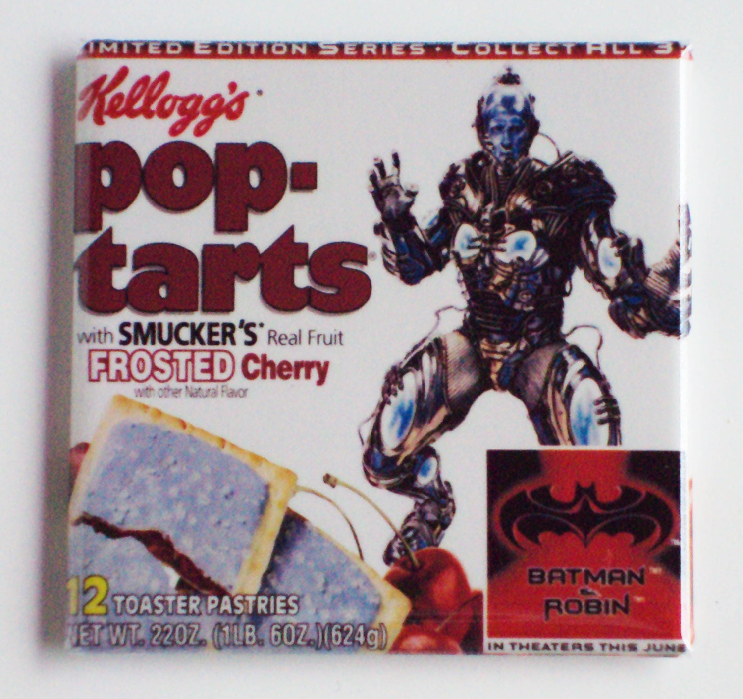 Mr. Freeze Pop Tarts Fridge Magnet